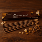 Frankincense and Myrrh Vedic Incense Sticks, 12 Count - SHAMTAM.COM