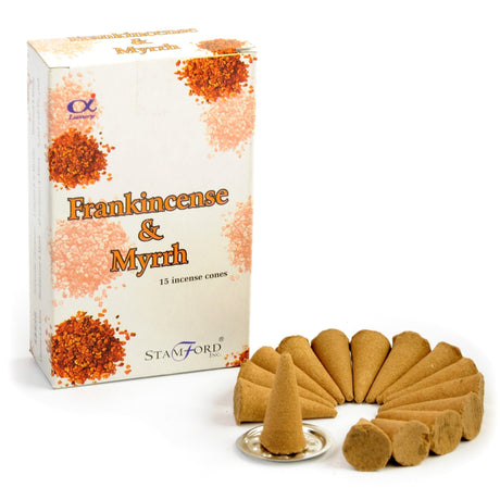 Frankincense Incense Cones for Relaxation - SHAMTAM.COM