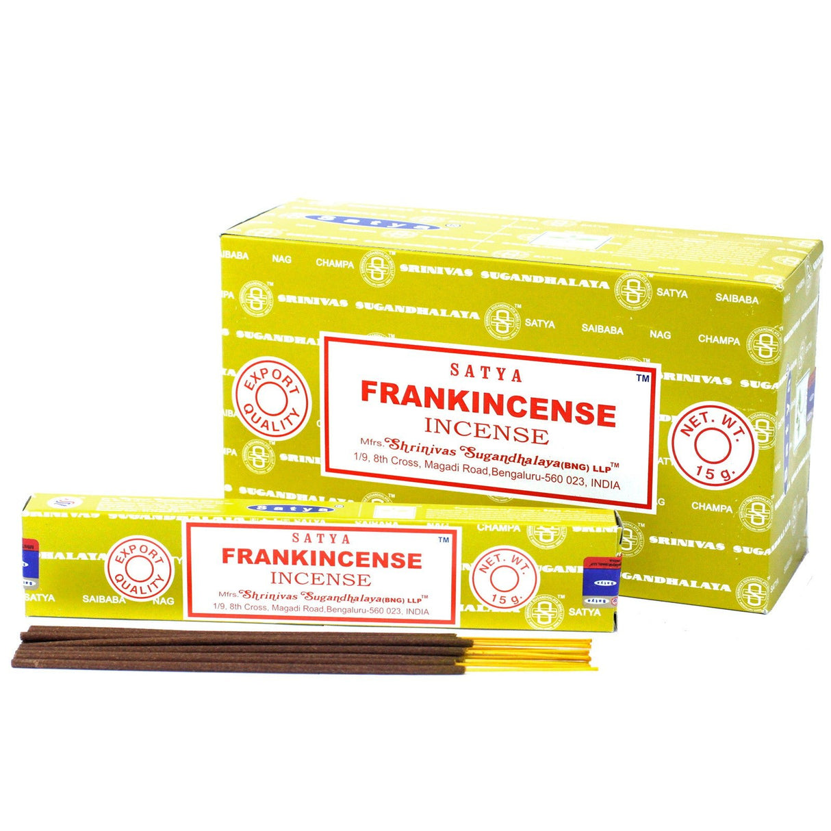 Frankincense Incense 15gm - Satya - SHAMTAM.COM