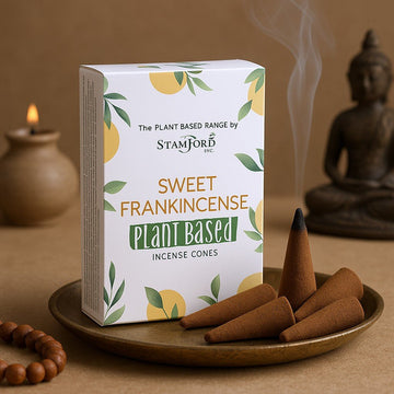 Frankincense Incense Cones – Sweet Plant Based 12 Pack
