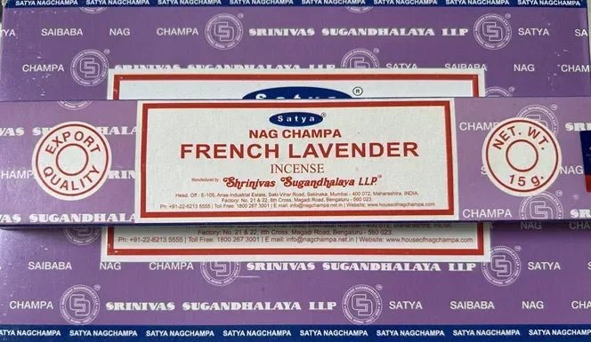 French Lavender Indian Incense Sticks - SHAMTAM
