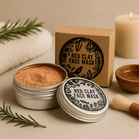 French Red Clay Face Mask 80g - SHAMTAM.COM