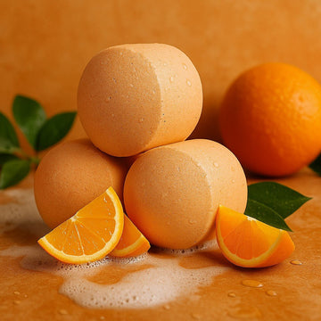 Fresh Orange Bath Bombs, 10 Pack