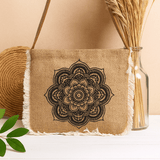 Fringe Bag, Mandela Print - SHAMTAM.COM