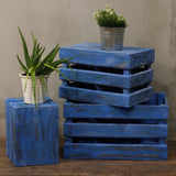 Fruit Box set of 3 - Bluewash - SHAMTAM.COM