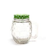 Drinking Jar - Pinnapple - Clear - SHAMTAM.COM