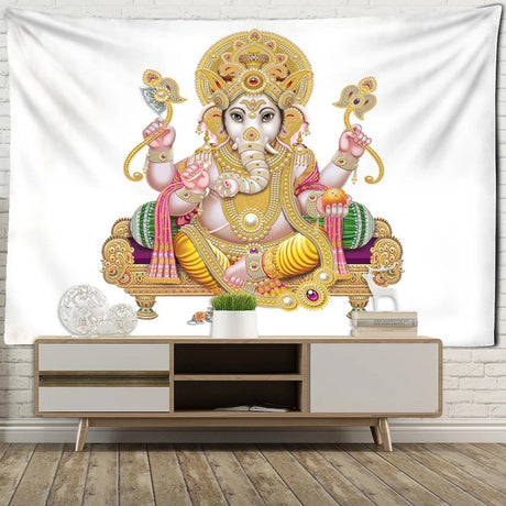 Ganesha Tapestry - SHAMTAM