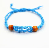 Gemstone Bracelet Cord - Blue - SHAMTAM.COM