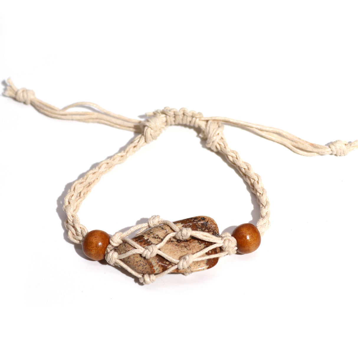 Gemstone Bracelet Cord - Natural - SHAMTAM.COM