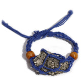 Gemstone Bracelet Cord - Navy - SHAMTAM.COM