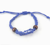 Gemstone Bracelet Cord - Navy - SHAMTAM.COM