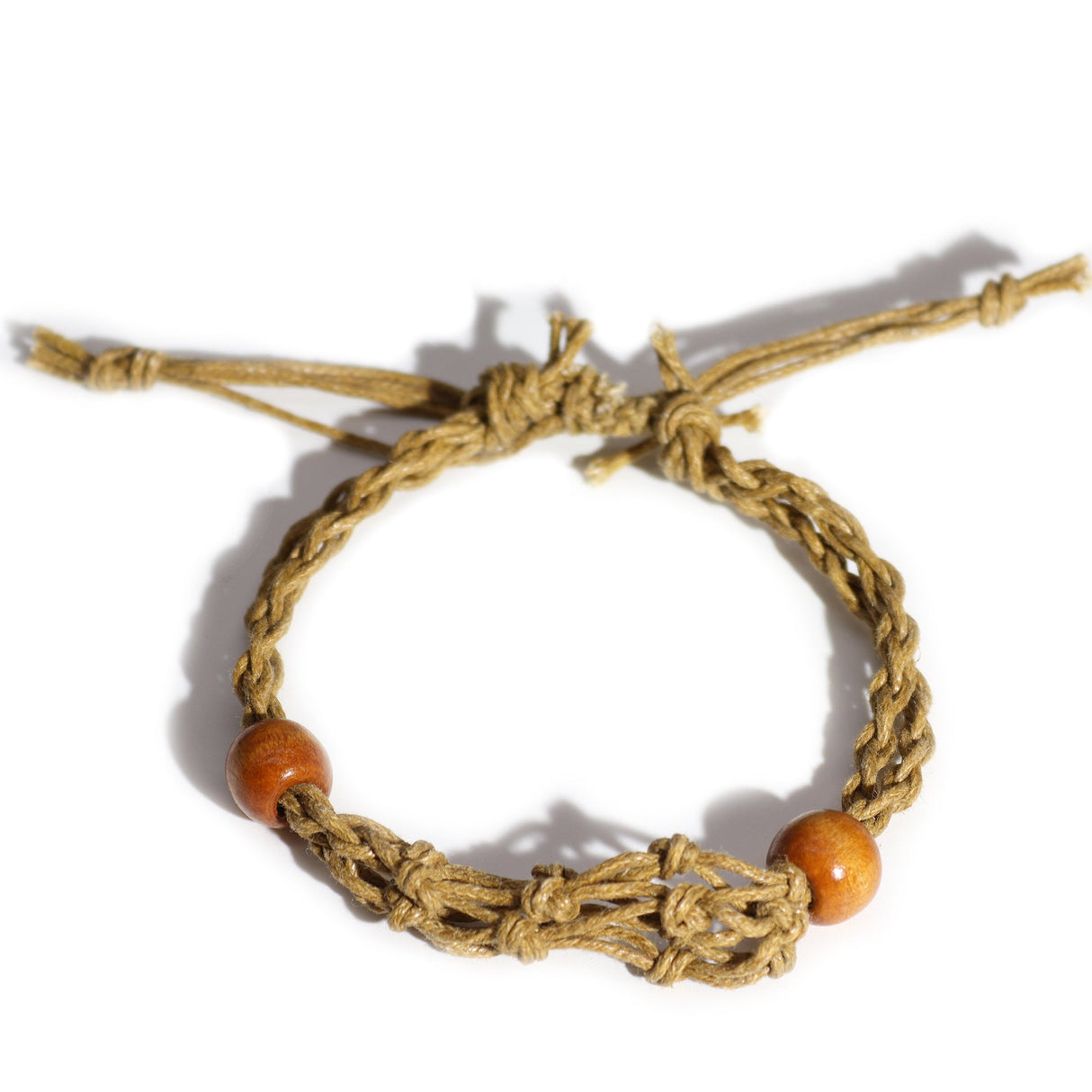 Gemstone Bracelet Cord - Sand - SHAMTAM.COM
