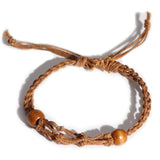 Gemstone Bracelet Cord - Brown - SHAMTAM.COM