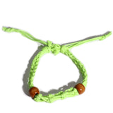 Gemstone Bracelet Cord - Green - SHAMTAM.COM