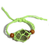 Gemstone Bracelet Cord - Green - SHAMTAM.COM