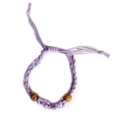 Gemstone Bracelet Cord - Purple - SHAMTAM.COM