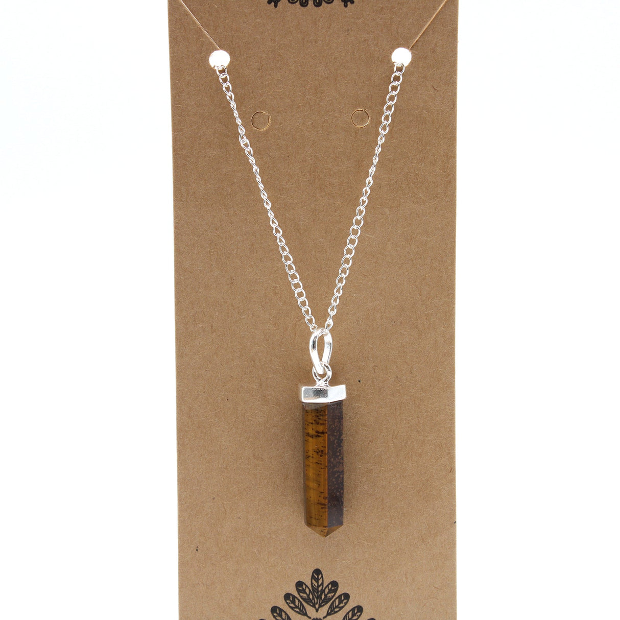 Tiger Eye - Pendant - Gemstone Point - SHAMTAM.COM