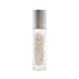 Crystal Oil Roller - Rock Quartz - Silver Cap - SHAMTAM.COM