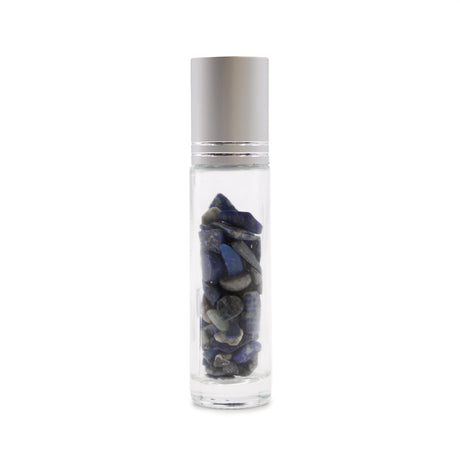 Crystal Oil Roller - Sodalite - Silver Cap - SHAMTAM.COM