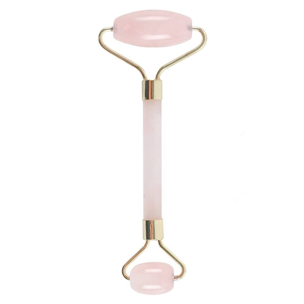 Rose Quartz Face Roller - Crystal Gemstone Massager - SHAMTAM.COM