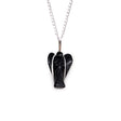 Black Agate Pendant Guardian Angel Crystal Gemstone - SHAMTAM.COM