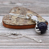 Amethyst Pendant Healing Hands Crystal Gemstone - SHAMTAM.COM