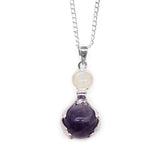 Amethyst Pendant Healing Hands Crystal Gemstone - SHAMTAM.COM