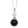 Black Agate Pendant Healing Hands Crystal Gemstone - SHAMTAM.COM