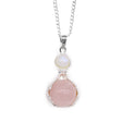 Rose Quartz Pendant Healing Hands Crystal Gemstone - SHAMTAM.COM