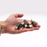 Gemstone Indian Tourmaline & Silver Plated Pendants (6 assorted) - SHAMTAM.COM