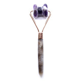 Amethyst Jawline Roller Crystal Gemstone Face Massager - SHAMTAM.COM