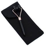 Black Obsidian Jawline Roller Crystal Gemstone Face Massager - SHAMTAM.COM