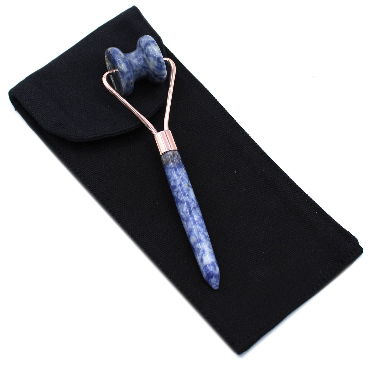 Sodalite Jawline Roller Crystal Gemstone Face Massager - SHAMTAM.COM