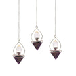 Amethyst & Rock Quartz Pendulum Crystal Gemstone Lantern of Life - SHAMTAM.COM