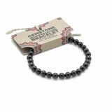 Protection Bracelet - Black Agate Manifestation - Crystal Gemstone - SHAMTAM.COM