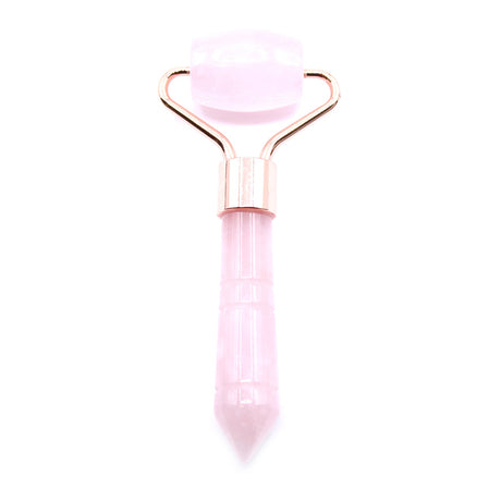 Rose Quartz Face Roller Crystal Gemstone - SHAMTAM.COM