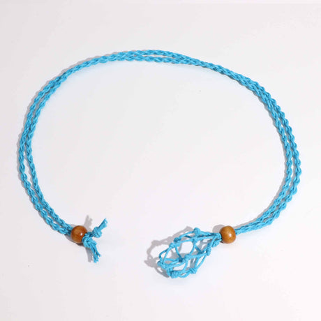 Gemstone Necklace Cord - Blue - SHAMTAM.COM