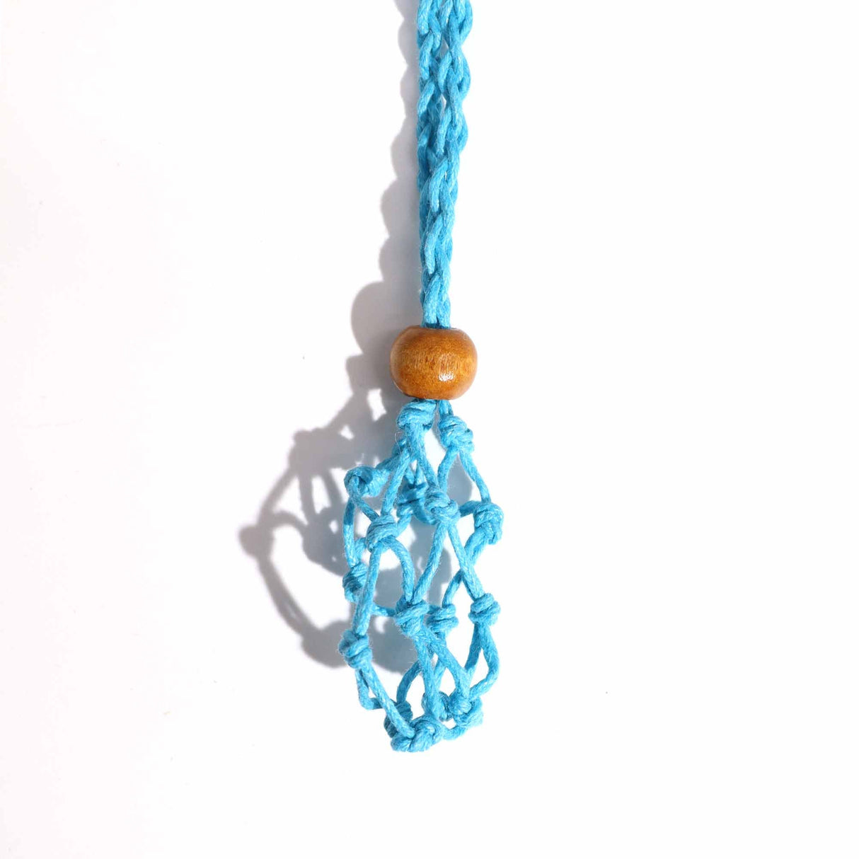 Gemstone Necklace Cord - Blue - SHAMTAM.COM