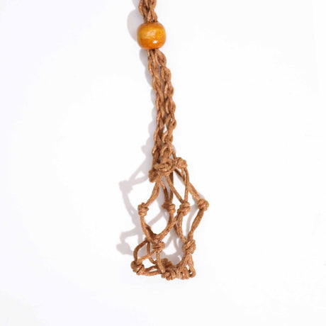 Gemstone Necklace Cord - Brown - SHAMTAM.COM