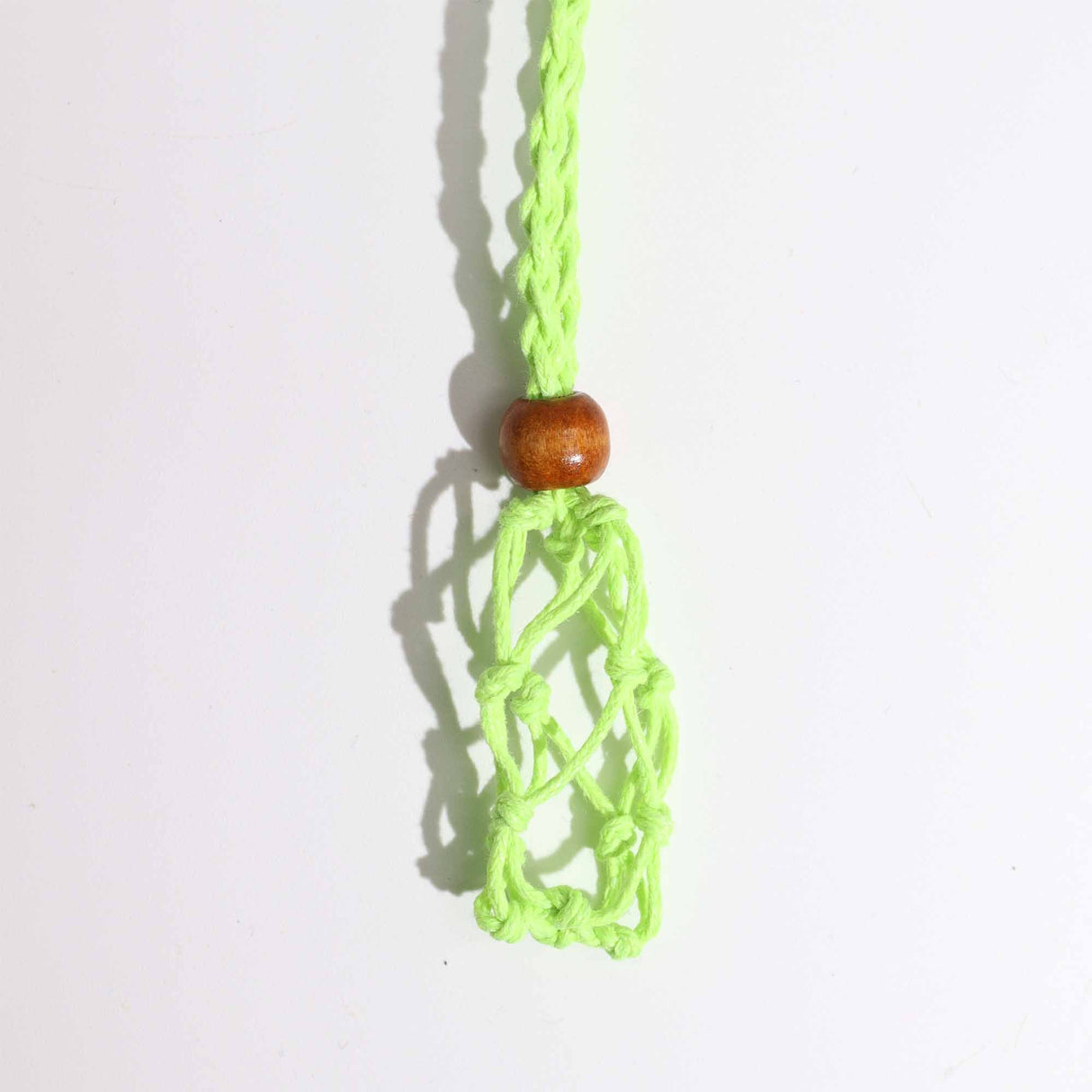 Gemstone Necklace Cord - Green - SHAMTAM.COM