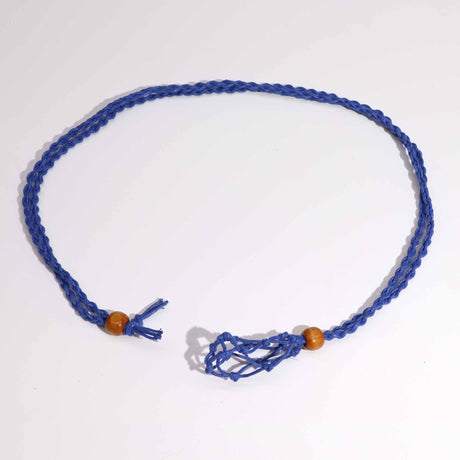 Gemstone Necklace Cord - Navy - SHAMTAM.COM