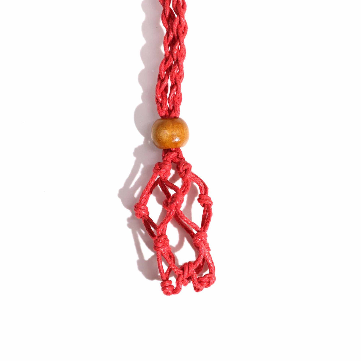 Gemstone Necklace Cord - Red - SHAMTAM.COM