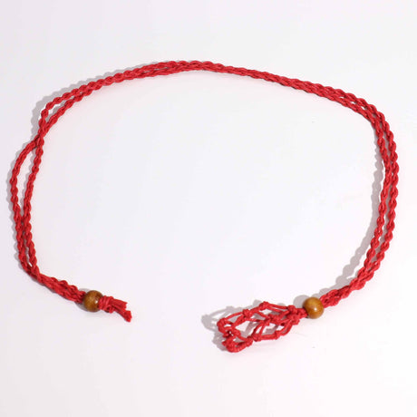 Gemstone Necklace Cord - Red - SHAMTAM.COM