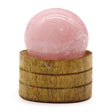 Gemstone Sphere 40mm - Rose Quartz with Stand - SHAMTAM.COM