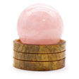 Gemstone Sphere 50mm - Rose Quartz with Stand - SHAMTAM.COM
