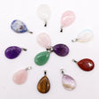 Teardrops Pendant Gemstone Crystal 25x18mm - SHAMTAM.COM