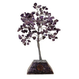 Crystal Tree Amethyst with Orgonite Base - 160 Gemstones - SHAMTAM.COM