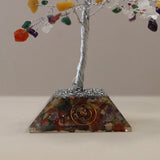 Crystal Tree with Orgonite Base - 160 Gemstones - SHAMTAM.COM