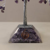 Crystal Tree Amethyst with Orgonite Base - 320 Gemstones - SHAMTAM.COM