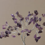 Crystal Tree Amethyst with Orgonite Base - 80 Gemstones - SHAMTAM.COM